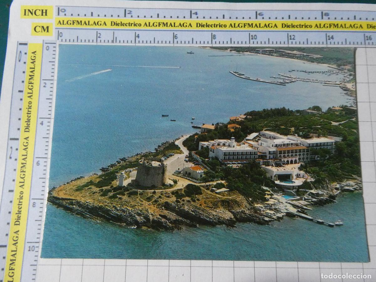 Postales: POSTAL DE ITALIA. ALBERGO EL FARO PORTO CONTE ALGHERO. 274