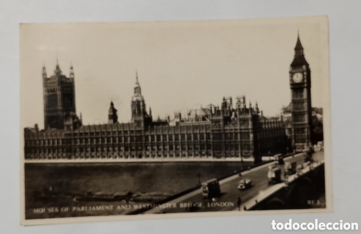 Postales: Postal Londres Parlamento Westminster