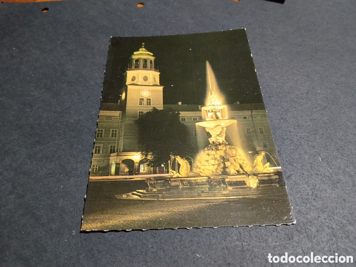 Postales: Postal Salzburgo fuente