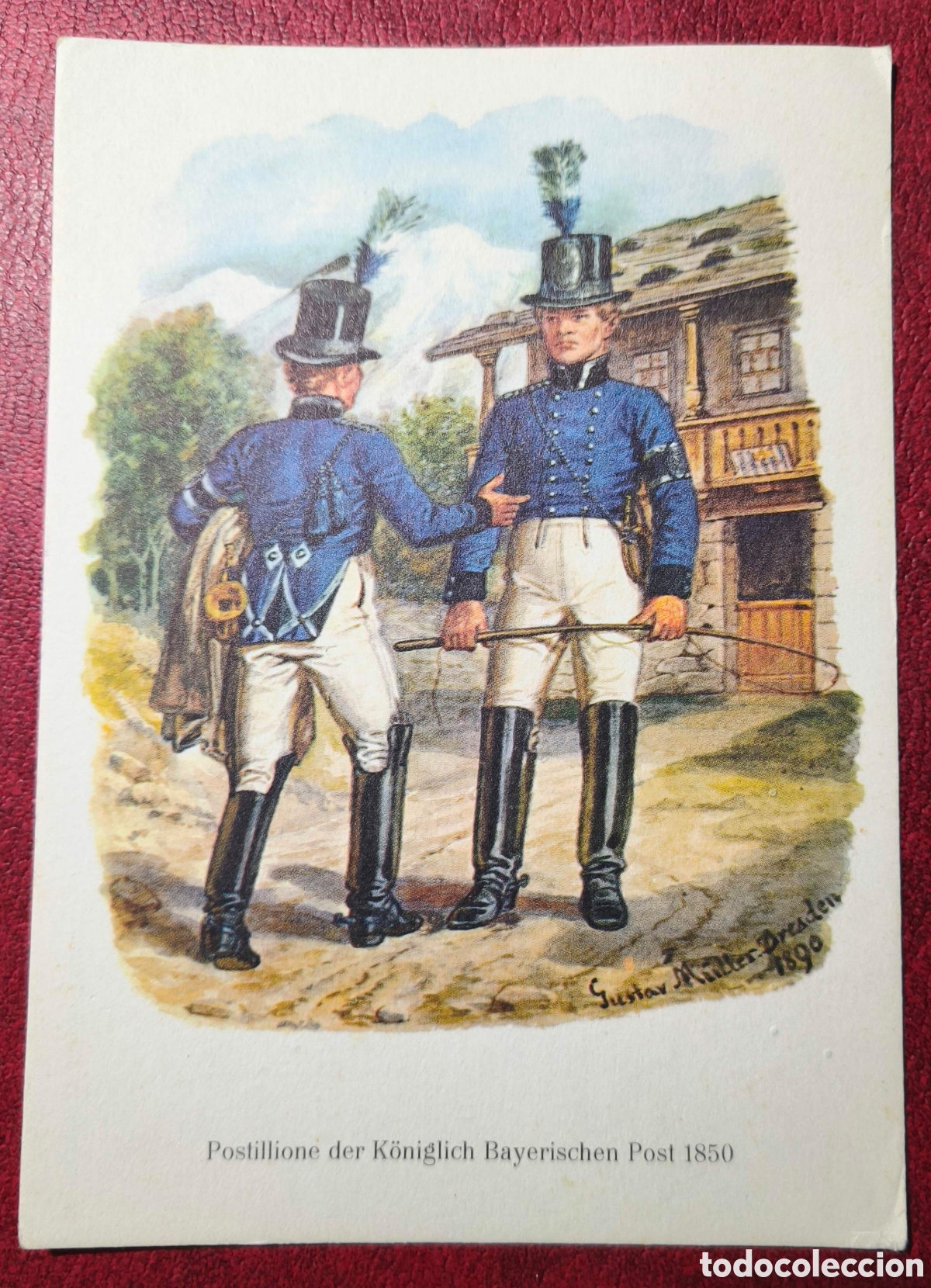 Postales: Alemania. 1991. Servicio de correos