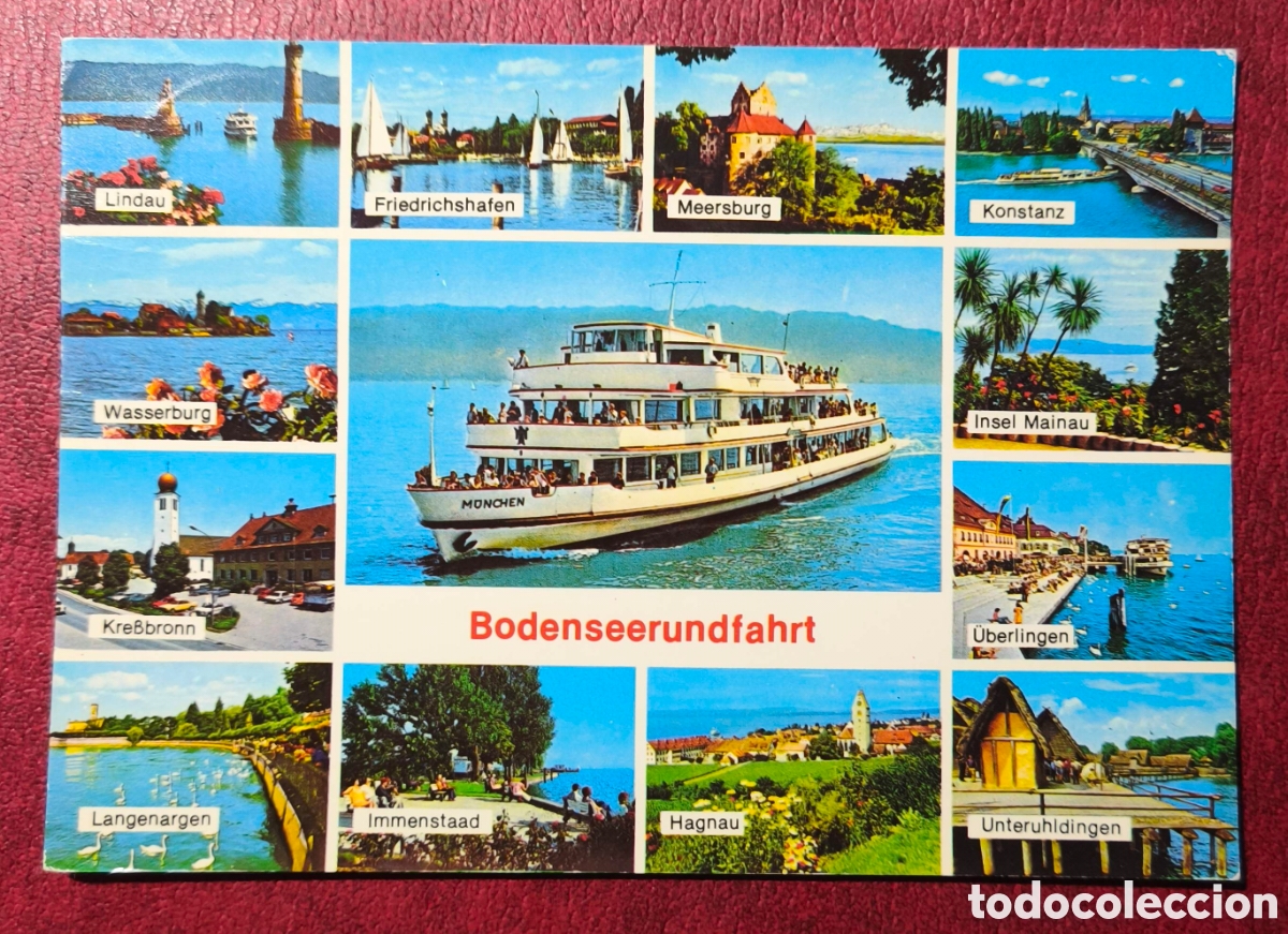 Postales: Alemania. 1998. Bodenseerundfahrt