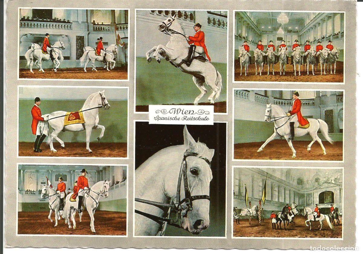 Postales: POSTAL VIENA - ESCUELA DE EQUITACION ESPA&Ntilde;OLA - ESCRITA 1969