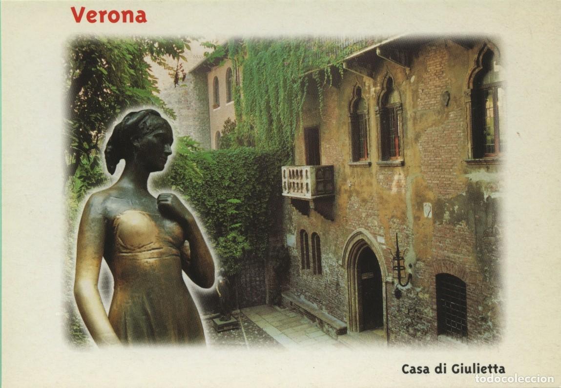 Postales: N&ordm; 179-VERONA. Italia. Casa de Julieta. Sin circular. EDIZIONE I. ANCORA