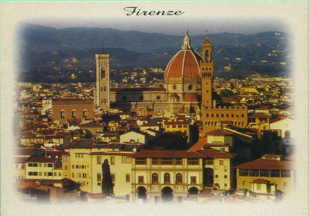 Postales: FLORENCIA. Italia. Panorama General View. Sin circular. ED. CASA EDITRICE GIUSTI