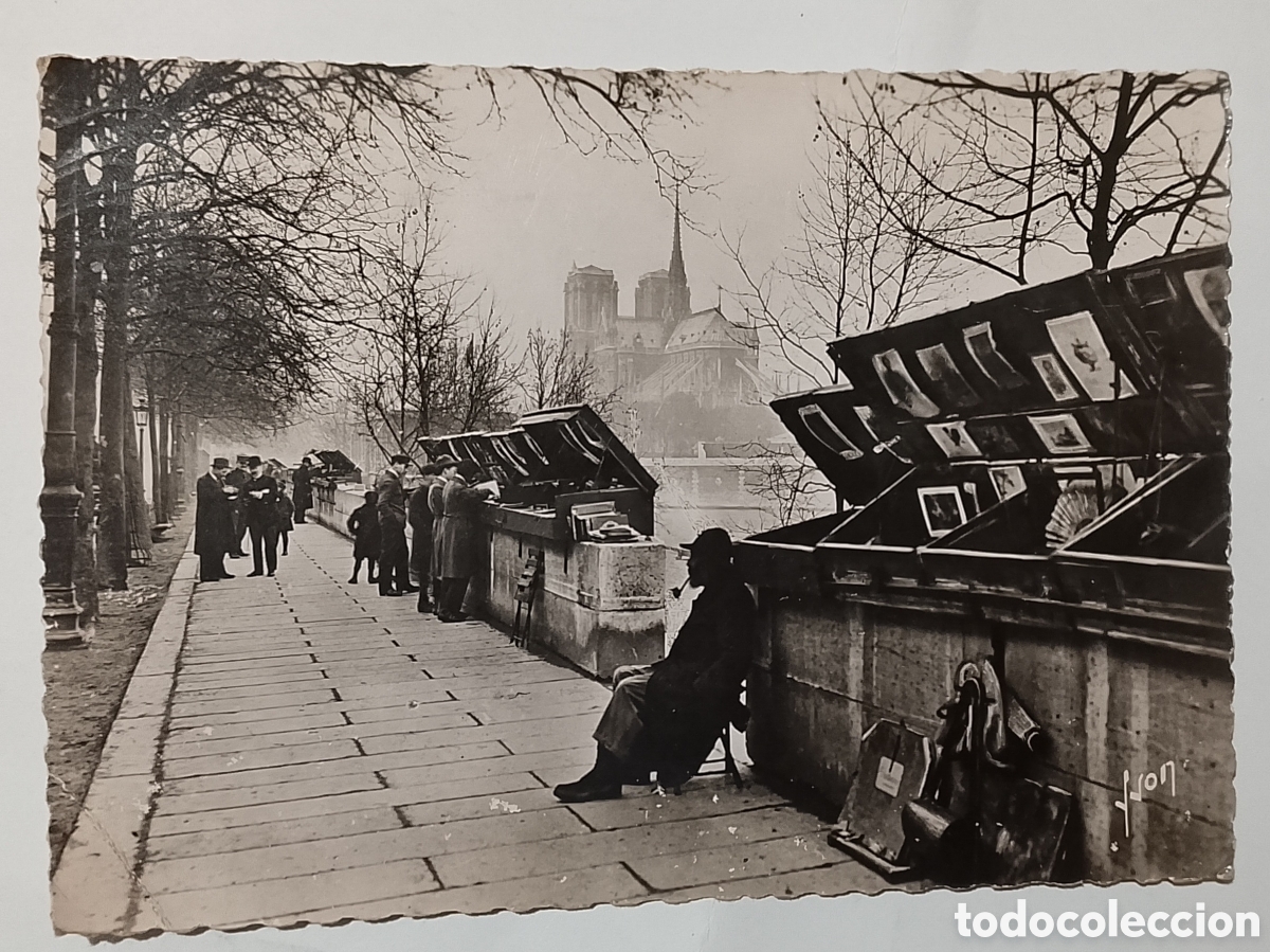 Postales: Postal Par&iacute;s a&ntilde;os 50