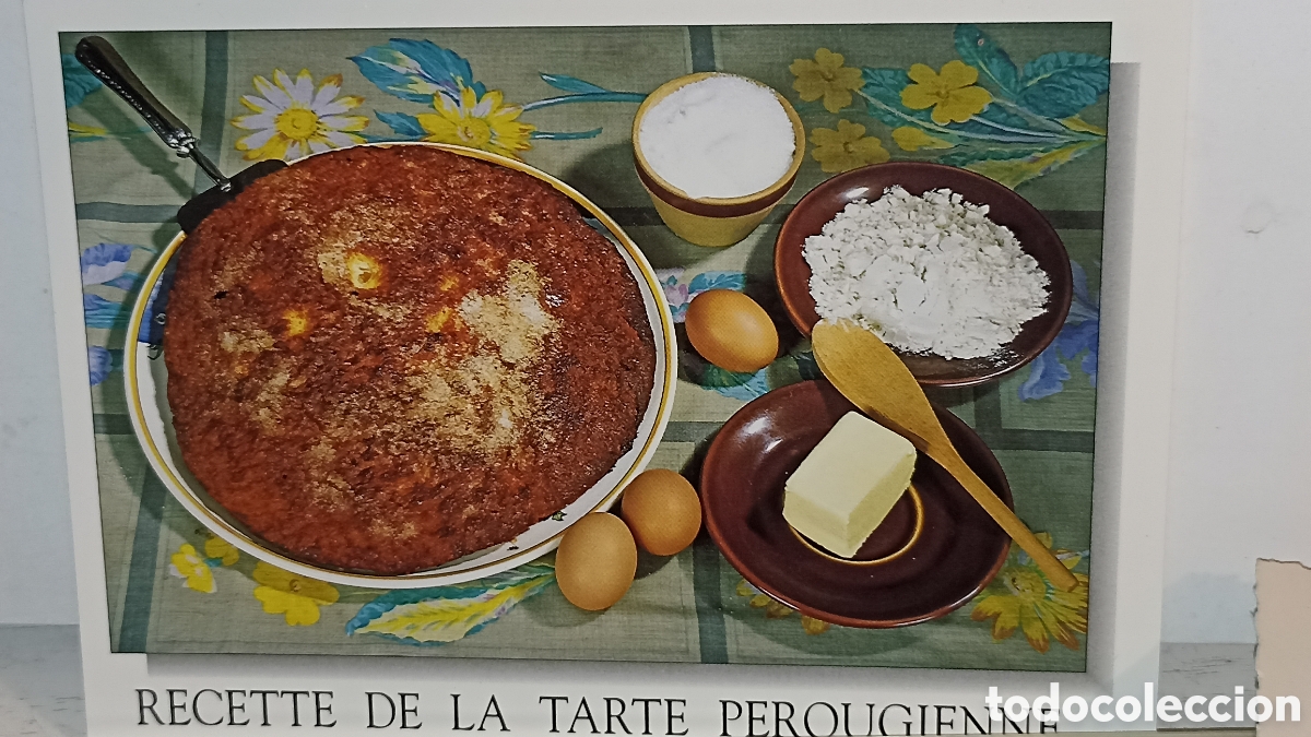 Postales: Nint la receta de la tarta perouguenne