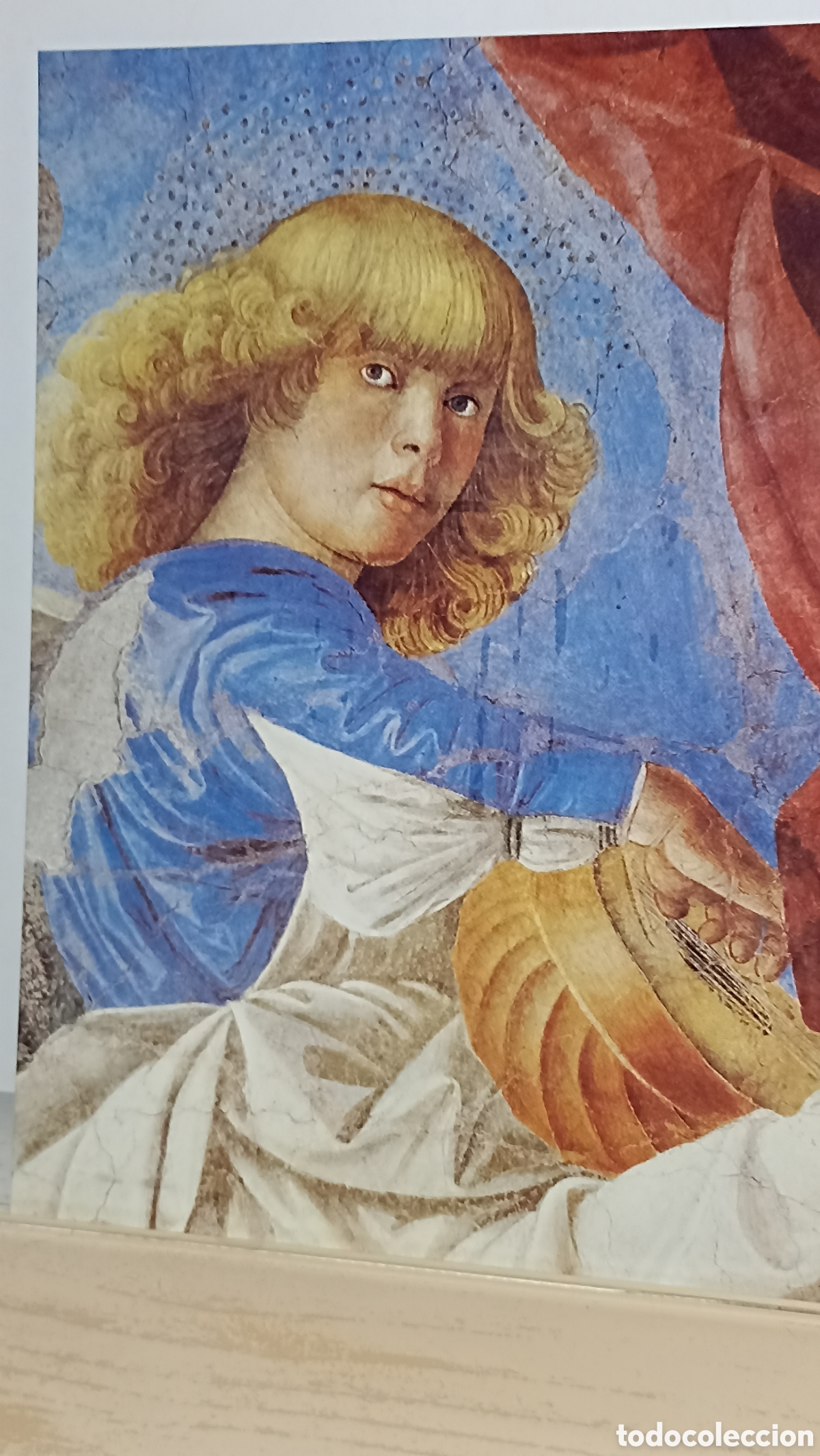 Postales: Mint Chita del Vaticano pinacoteca melozzo da Forly. Angelo musicante