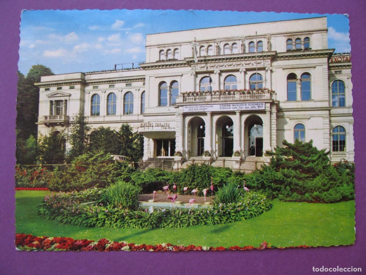 Postales: POSTAL DE ALEMANIA. FRANKFURT AM MAIN, FLAMINGOS AM ZOO. ED. KR&Uuml;GER. CIRCULADA 1967