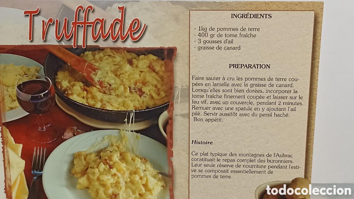 Postales: MINT.Truffade la receta tradicional de Aquitania