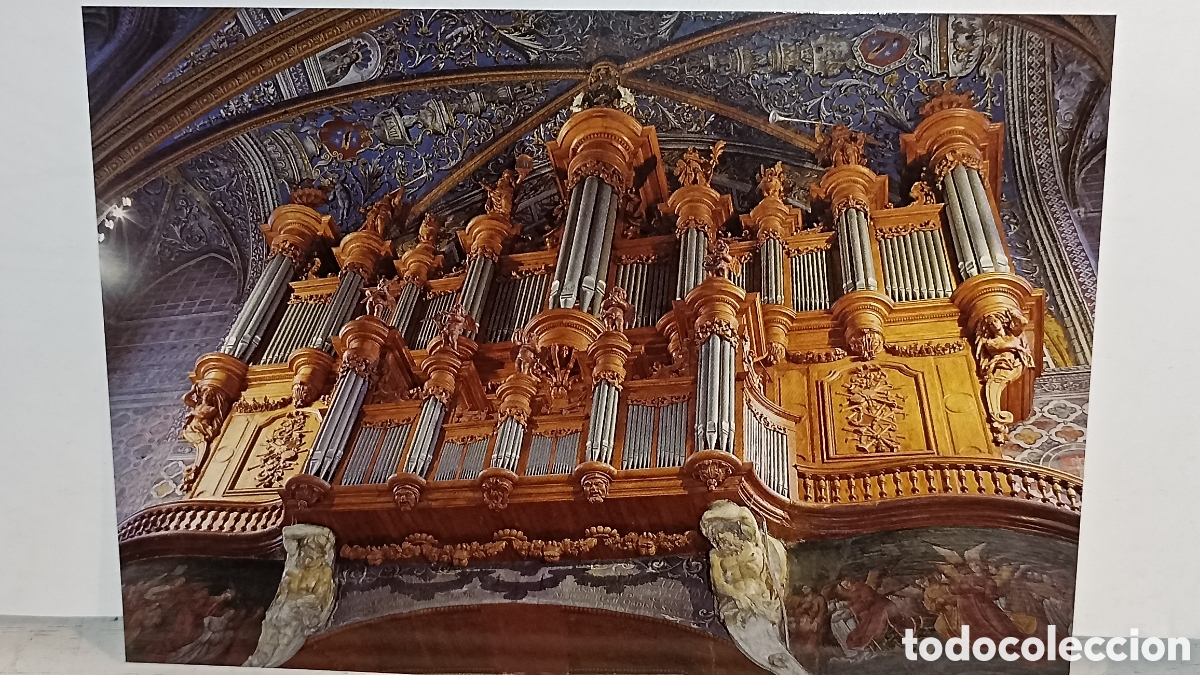 Postales: Mint alb&iacute; bas&iacute;lica de Santa Cecilia sigo trece le gran orgue de Moucherel 1736