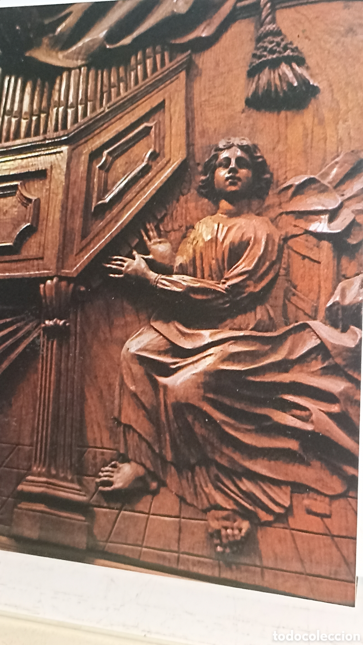 Postales: Mint catedral de Auch detalle de gran &oacute;rga&oacute;rgaanta Cecilia