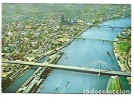 Postales: SEVERINSBRUCKE, DEUTZER-BRUCKE, HOHENZOLLERN-BRUCKE.- KOLN AM RHEIN / ALEMANIA