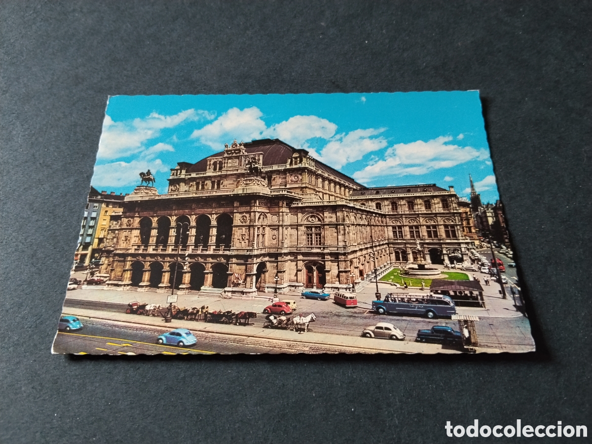 Postales: Postal Viena edificio &oacute;pera