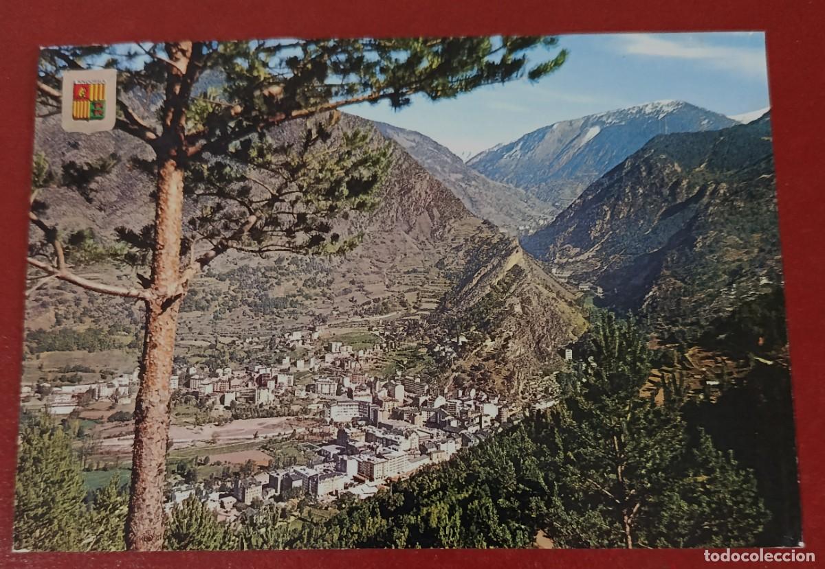Postales: TARJETA POSTAL VISTA GENERAL DE LOS ESCALDES - PRINCIPADO DE ANDORRA 1970