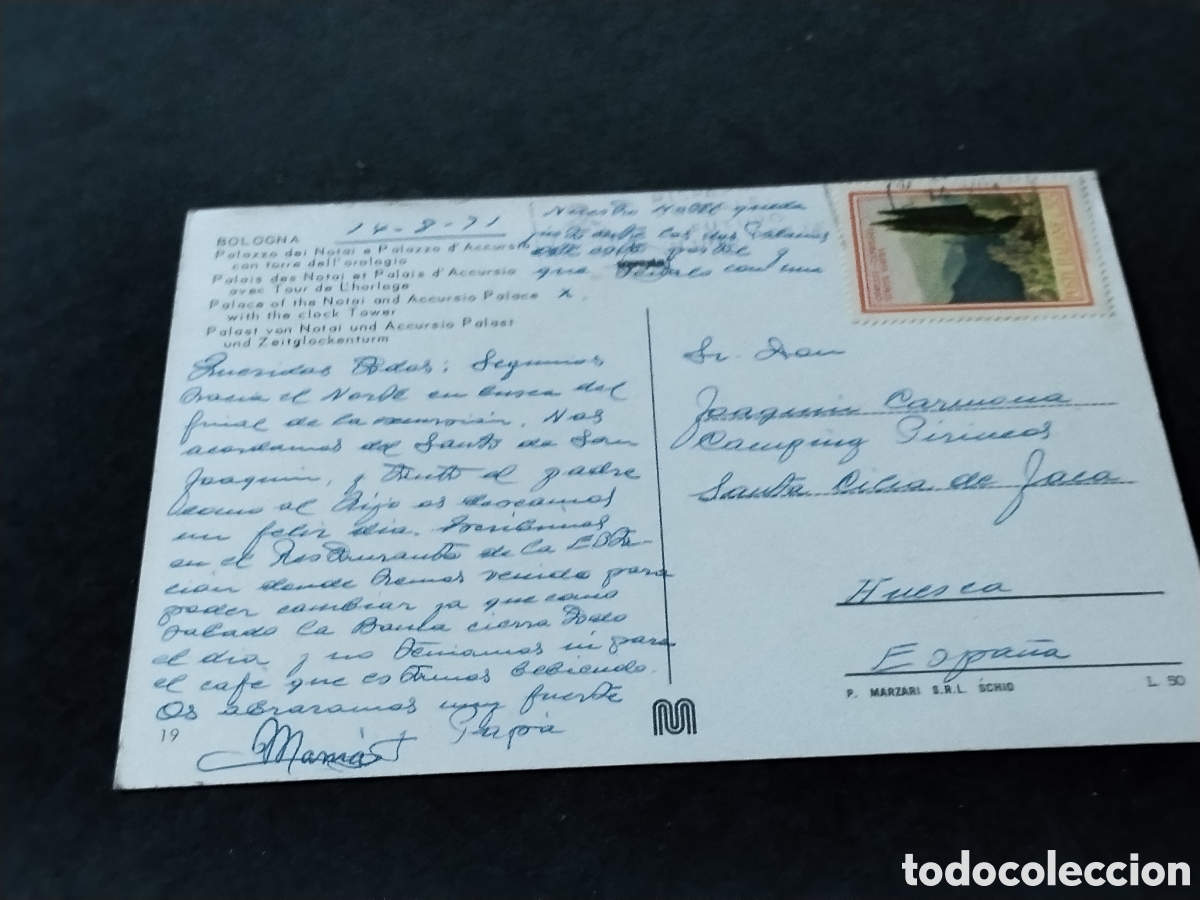 Postales: Postal Bolonia........ - Foto 3