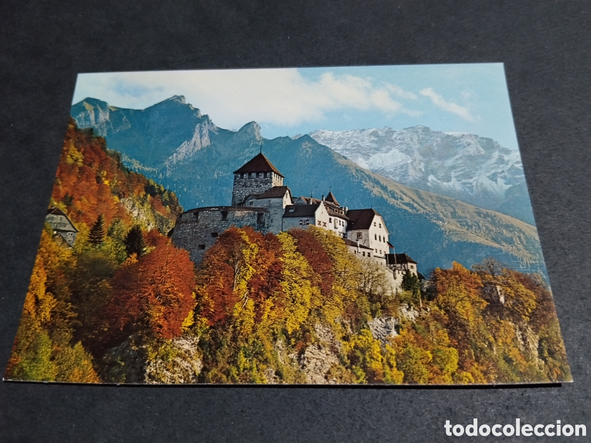 Postales: Postal castillo de Vaduz