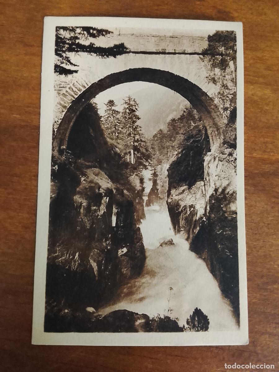Postales: Postal Environs de Cauterets, Gouffre du Pont d'Espagne, Francia