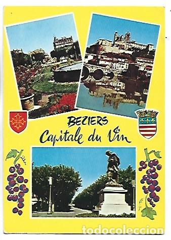 Postales: CAPITALE DU VIN.- BEZIERS / FRANCIA