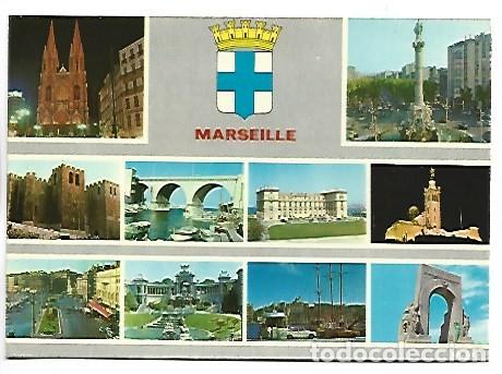 Postales: VUES DIVERSES.- MARSEILLE / FRANCIA