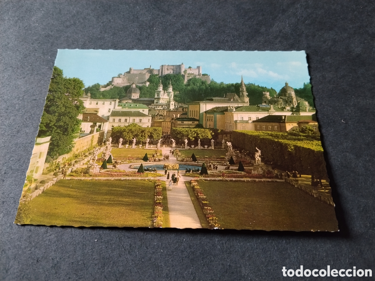 Postales: Postal Salzburgo castillo