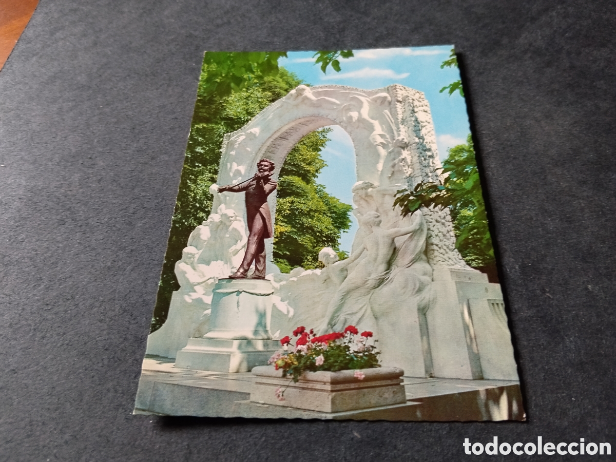 Postales: Postal Viena monumento a Johann Strauss