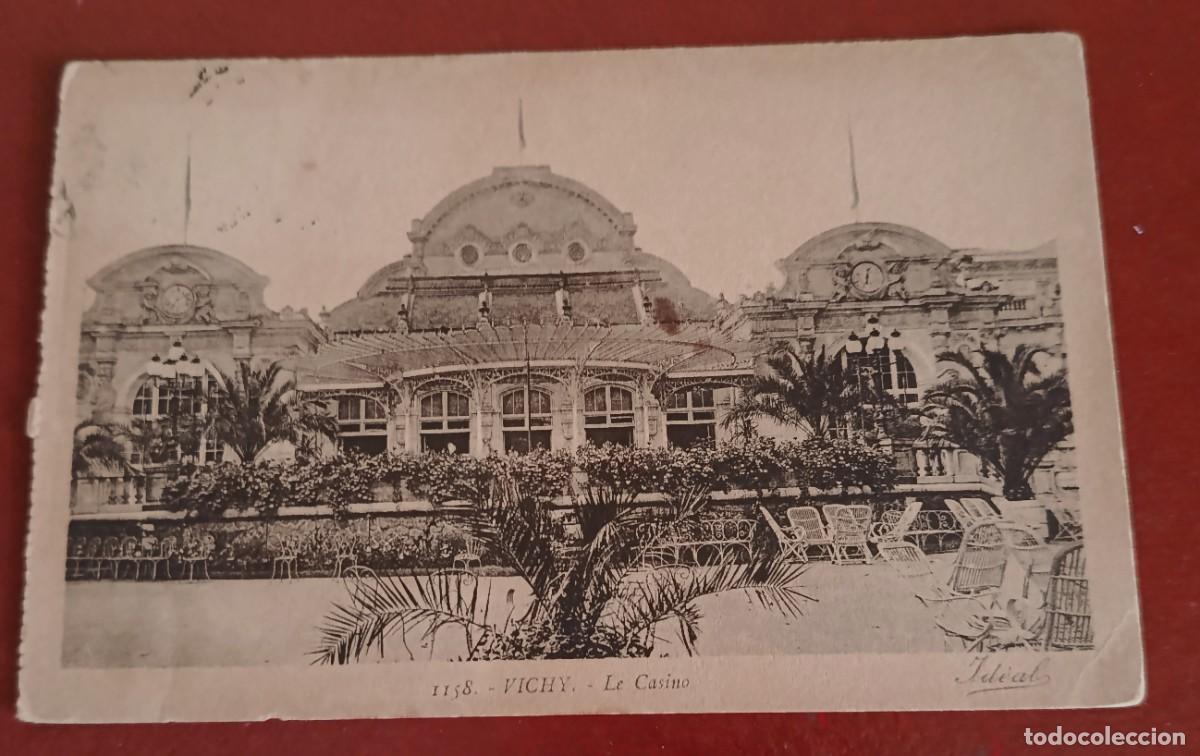 Postales: ANTIGUO CASINO DE VICHY - FRANCIA 1920