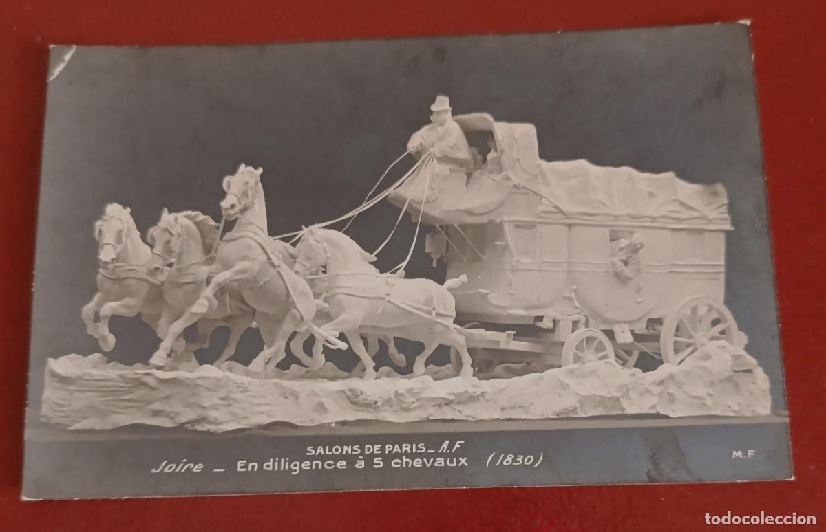 Postales: DILIGENCIA TIRADA POR CINCO CABALLOS - JOIRE - EN DILIGENCE A 5 CHEVAUX - JEAN JOIRE - PARIS - FRANC
