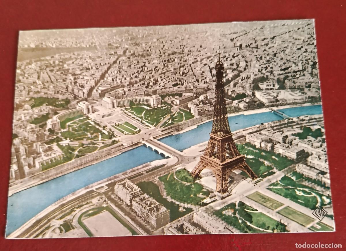 Postales: TORRE EIFFEL - R&Iacute;O SENA - PALACIO CHAILLOT - FRANCIA