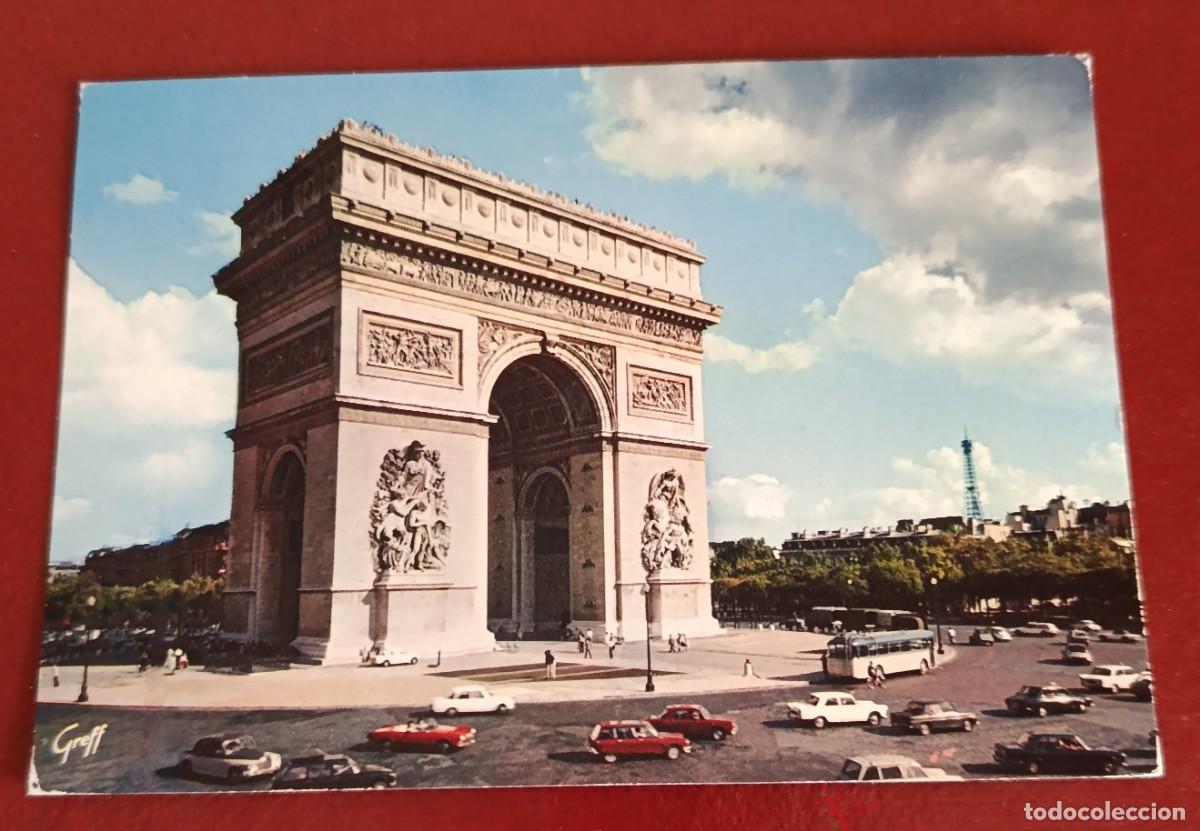 Postales: ARCO DEL TRIUNFO - CHARLES DE GAULLE - PLAZA DE LA ESTRELLA - PARIS - FRANCIA