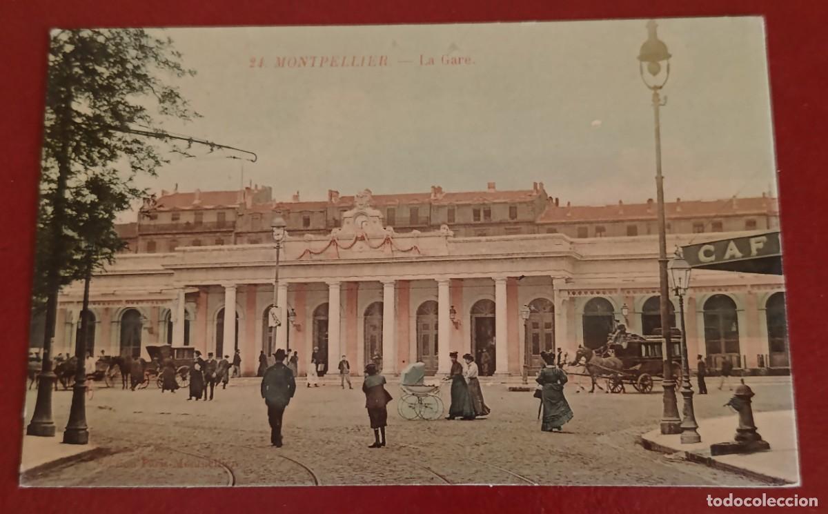 Postais: ESTACI&Oacute;N DE MONTPELLIER - SAINT ROCH - FRANCIA 1908