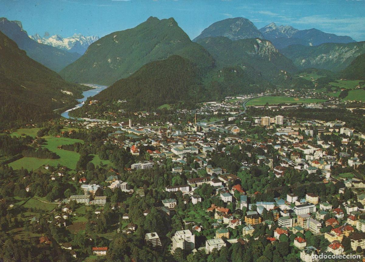 Postcards: Germany Bad Reichenhall Aerial View Of City And Surrounding Mountains *YBB004