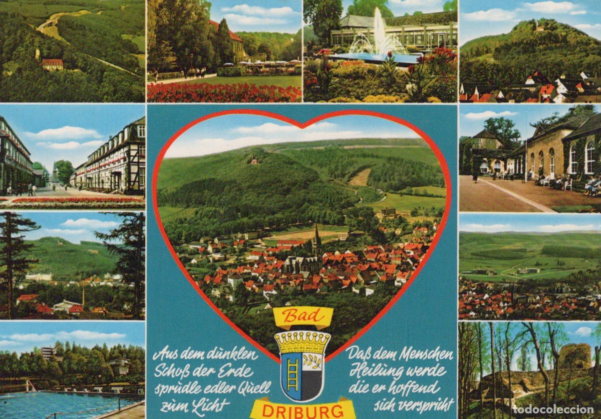 Postales: Germany Bad Driburg Multi View Spa Town Landscape Architecture *YBB008