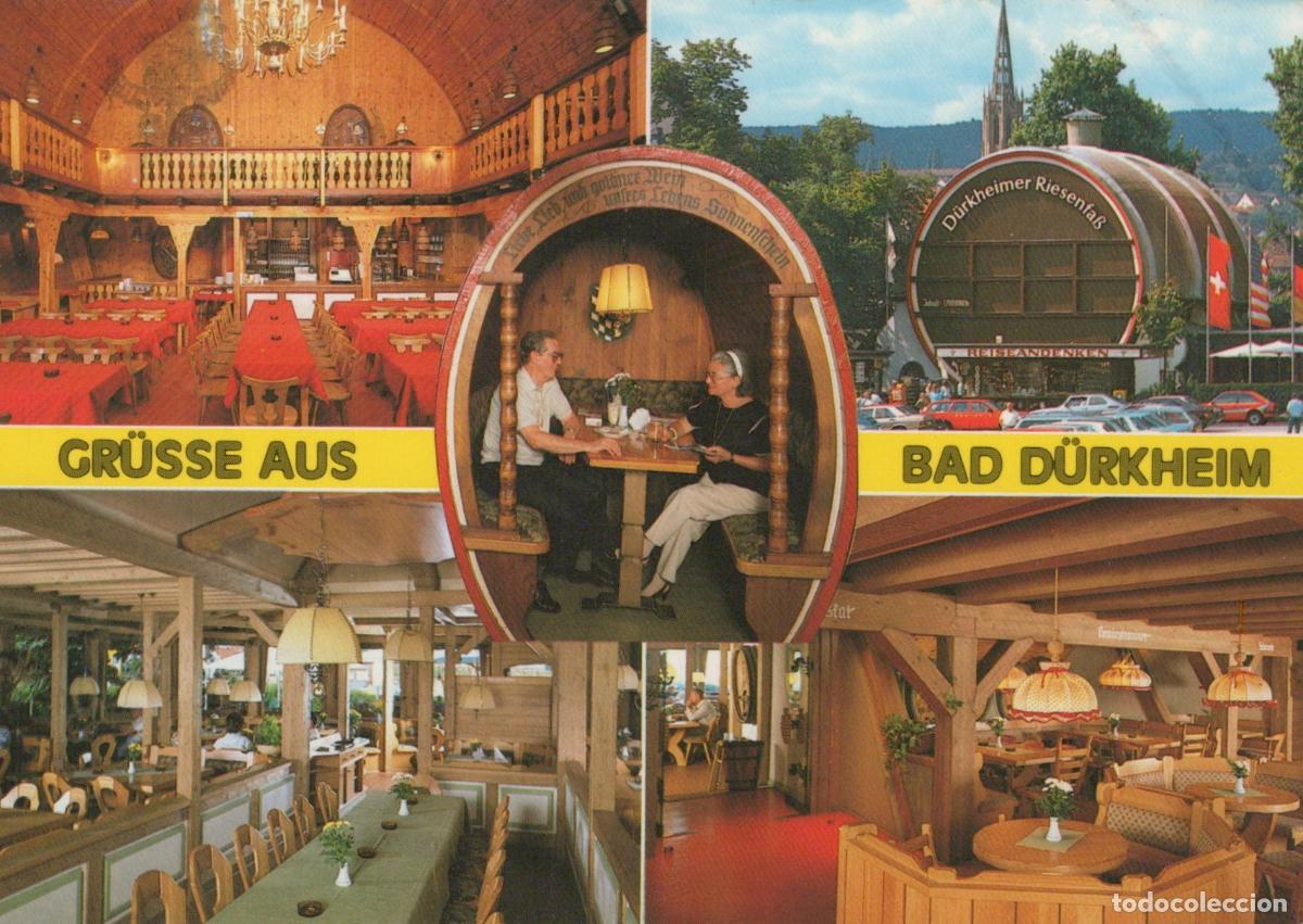 Postales: Germany Alf Bullay D&uuml;rkheimer Riesenfa&szlig; Bad D&uuml;rkheim *YBB010