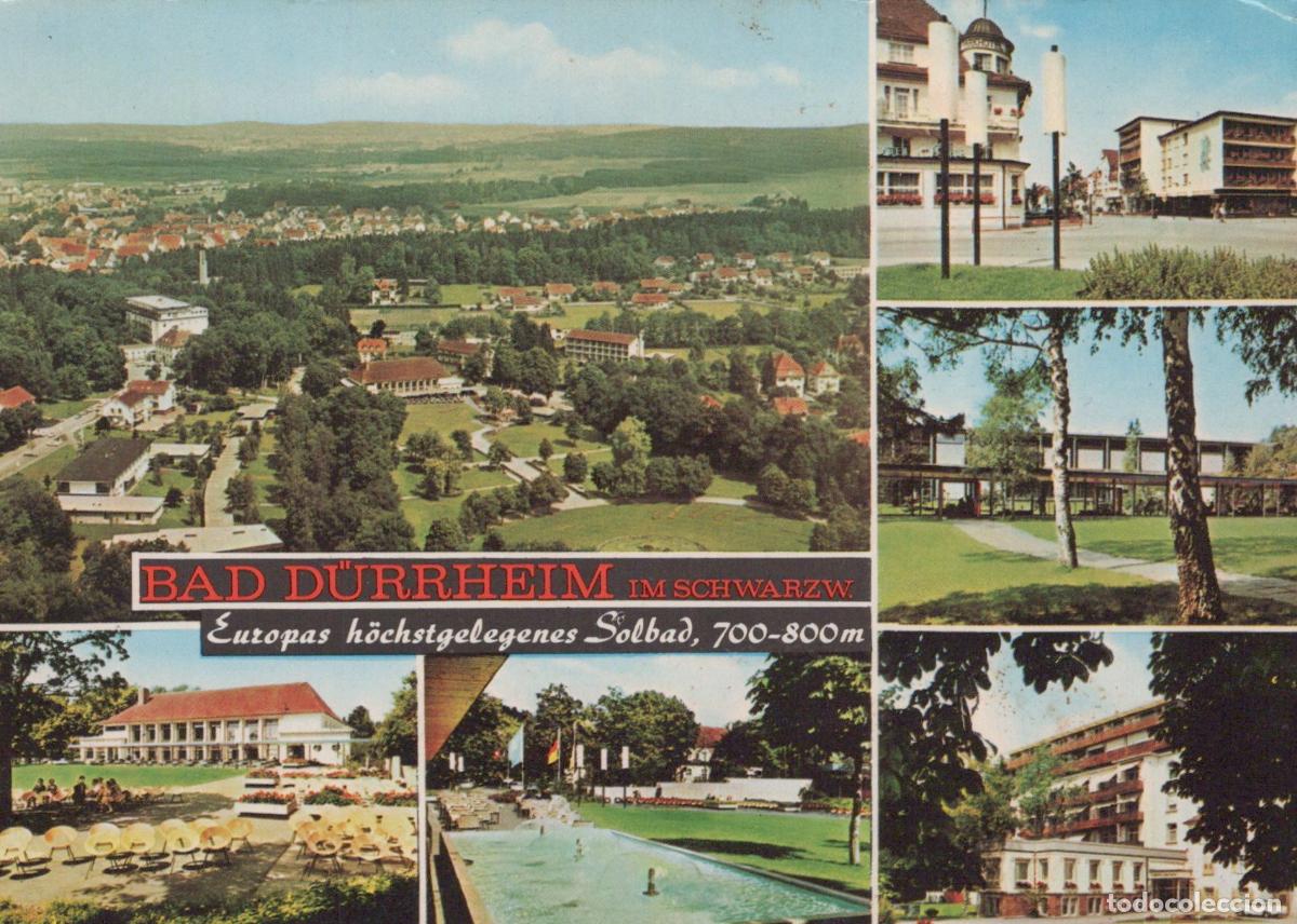 Postales: Germany Aalen Collage Of Bad D&uuml;rrheim Featuring An Aerial View And *YBB013