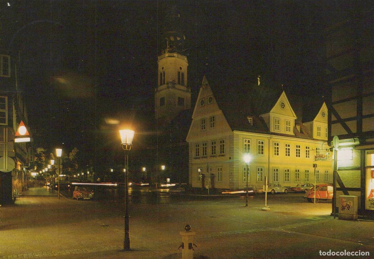 Postales: Germany Celle Town Hall At Night Architecture Night View *YBB028
