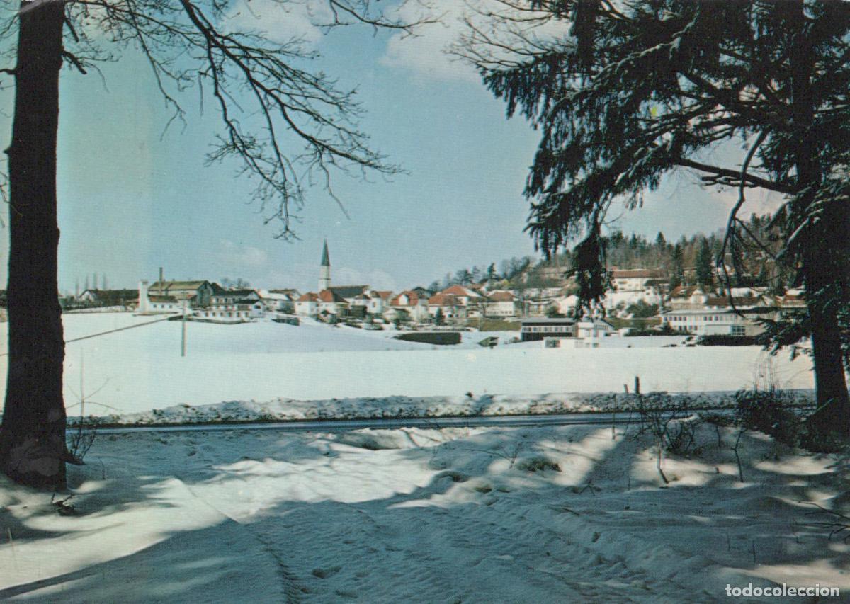 Postales: Germany B&uuml;chlberg Bavarian Forest Winter Landscape With Village And *YBB033