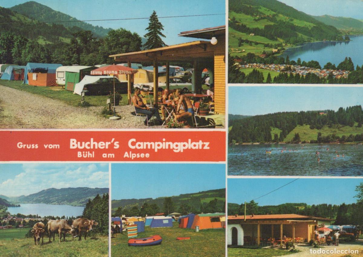 Postales: Germany Immenstadt Bucher S Camping B&uuml;hl Am Alpsee Lake And *YBB032