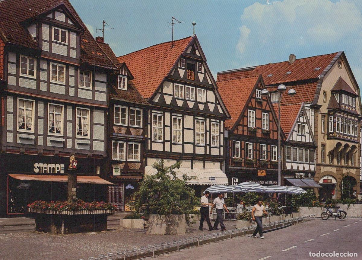 Postales: Germany Celle Historic Half Timbered Houses And Street Scene With *YBB026