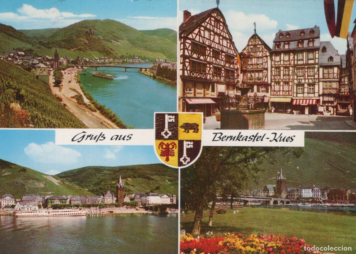Cartes Postales: Germany Bernkastel Kues Moselle River Valley Multi View *YBB047