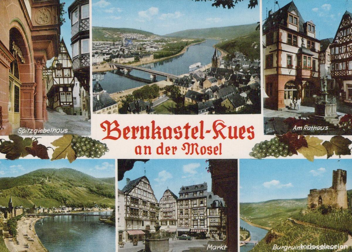 Cartes Postales: Germany Bernkastel Kues On The Moselle Multi View Spitzgiebelhaus Am *YBB054