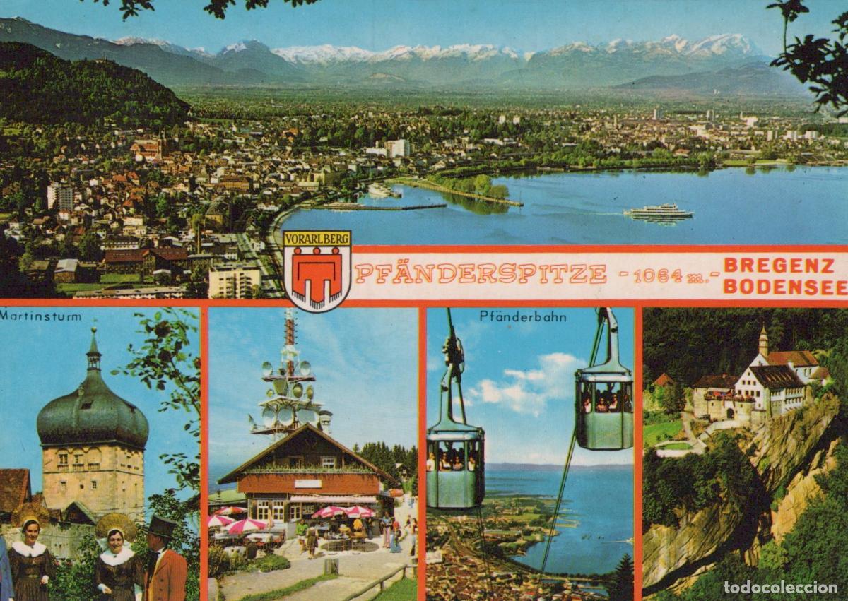 Cartes Postales: Austria Bregenz Lake Constance Pfaenderspitze Martinsurm Pfaenderbahn *YBB044