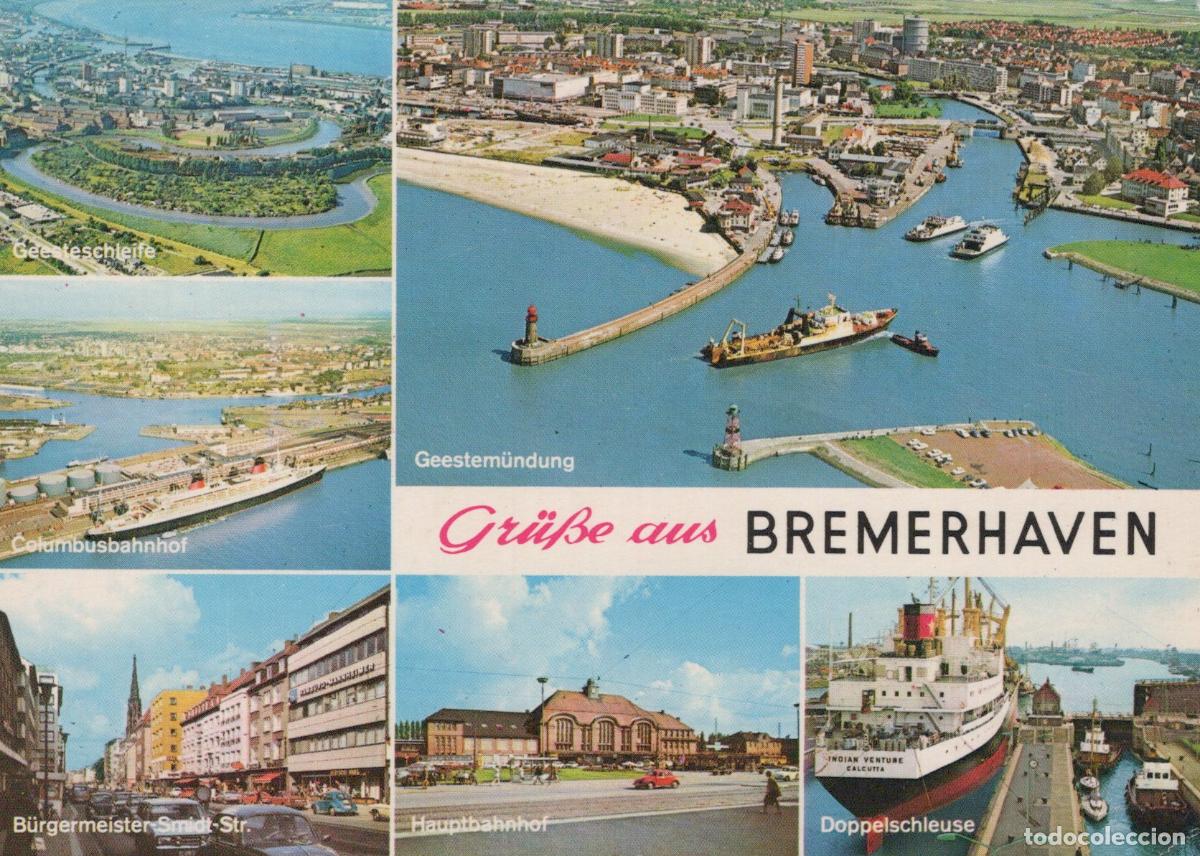 Cartes Postales: Germany Bremerhaven Multi View Geeste Loop Geeste Estuary *YBB040