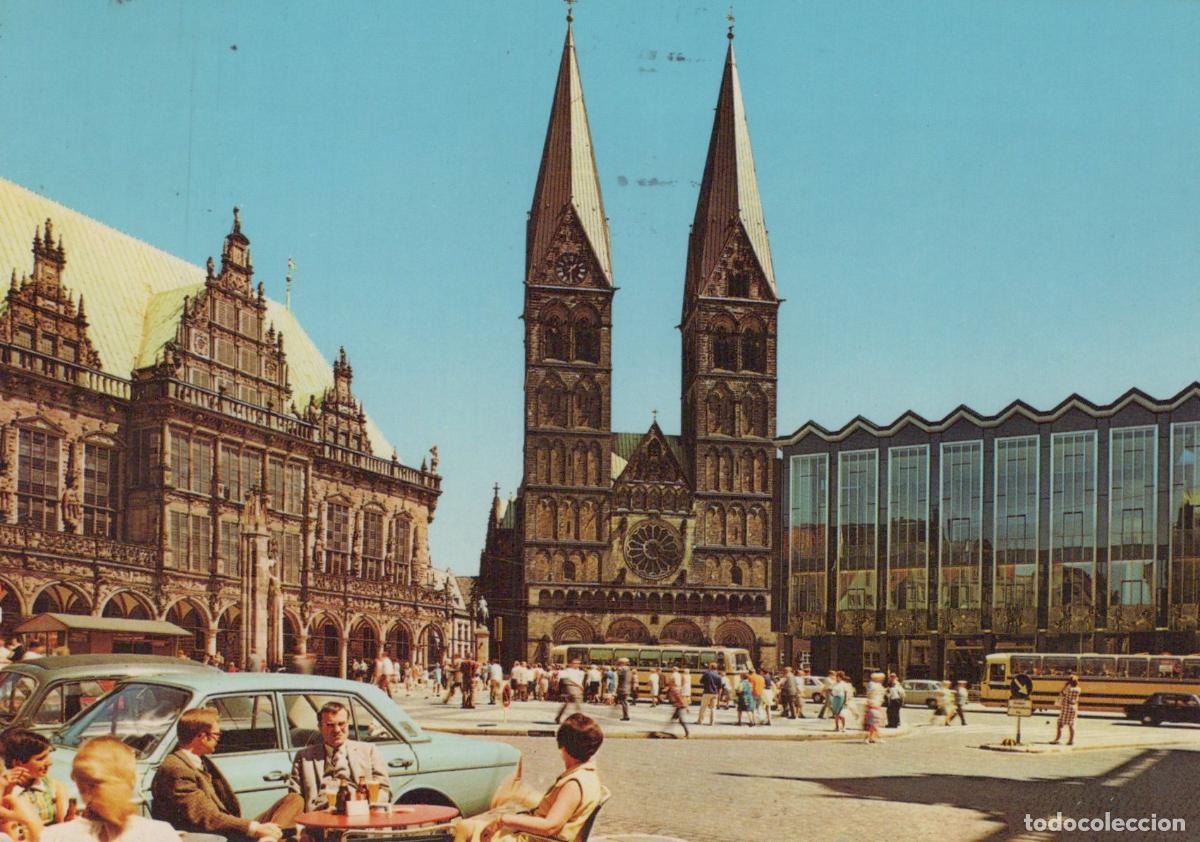 Cartes Postales: Germany Bremen Marketplace With Town Hall Cathedral And Parliament *YBB049