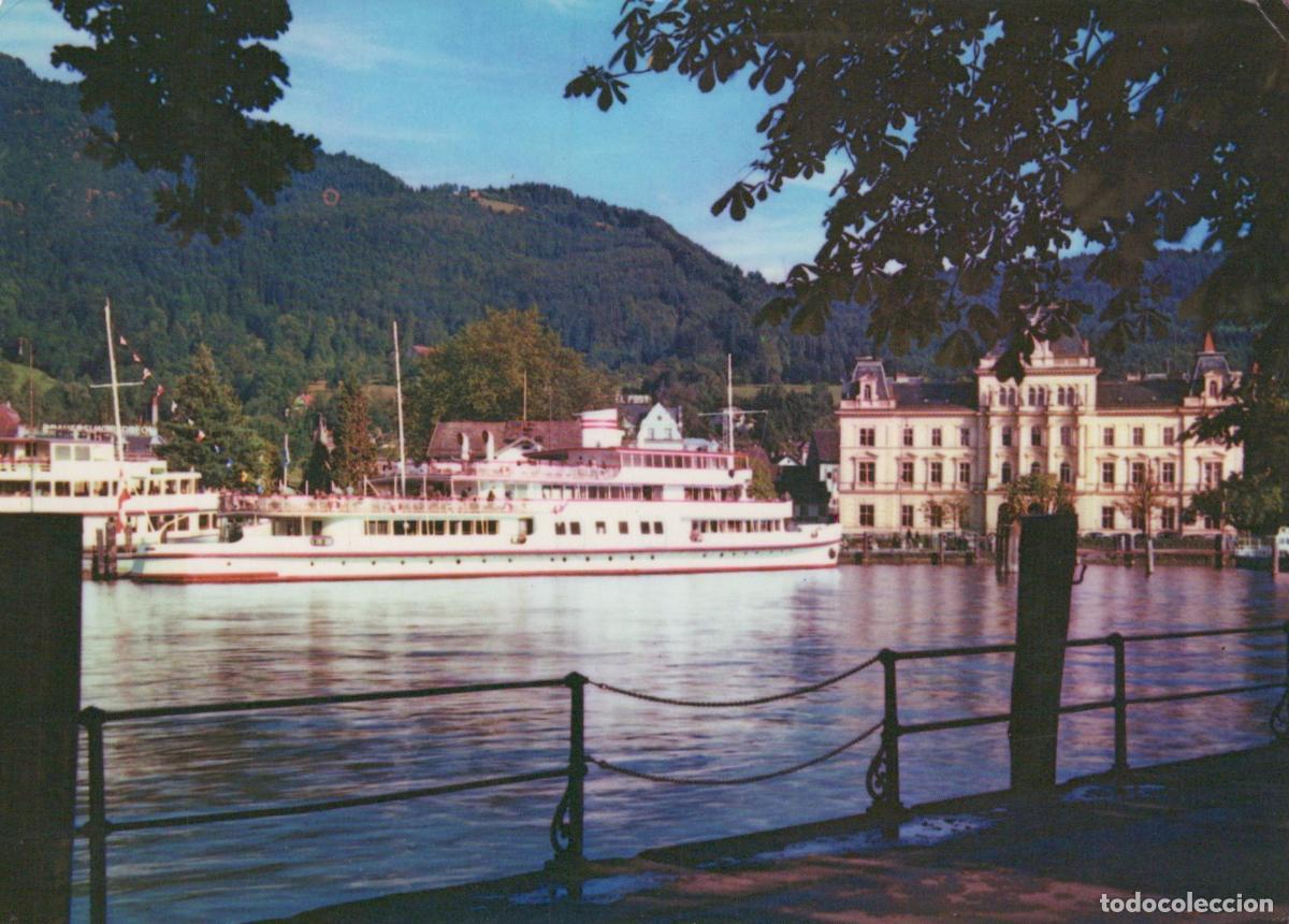 Cartes Postales: Austria Bregenz Harbor With Passenger Ship And Lakeside Buildings *YBB043