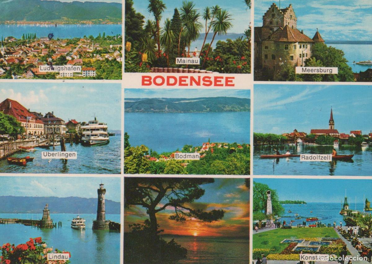 Postales: Germany Lake Constance Lake Constance Multi View Lindau Mainau Meersburg *YBB064