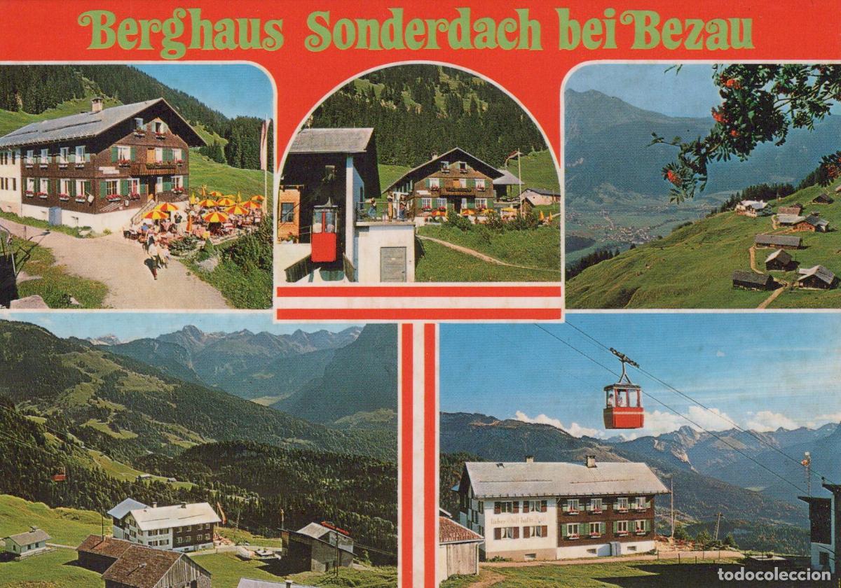 Postales: Austria Bludenz Berghaus Special Roof Near Bezau Alpine Hotel And Cable *YBB053