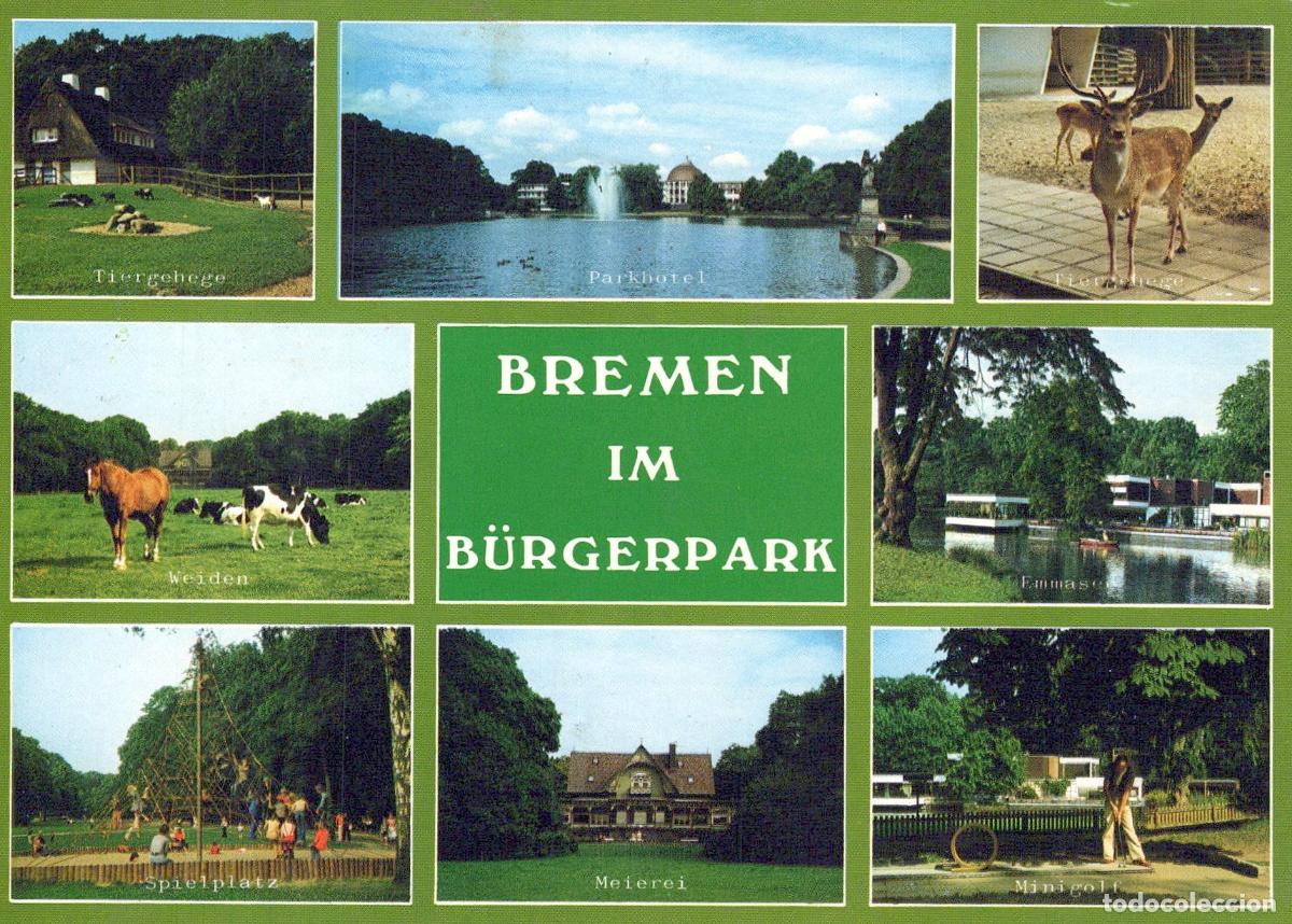 Postales: Germany Bremen Citizens Park Multi View *YBB050 - Foto 3