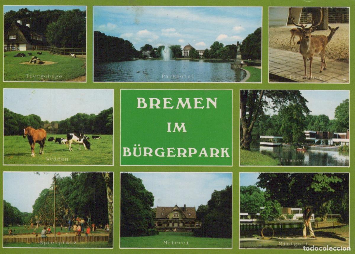 Cartoline: Germany Bremen Citizens Park Multi View *YBB050