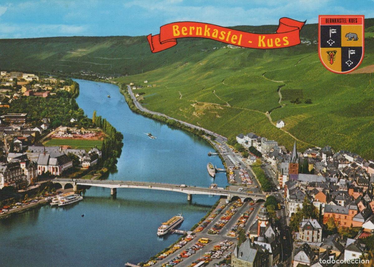 Postales: Germany Bernkastel Kues Moselle River Valley Panoramic View *YBB052