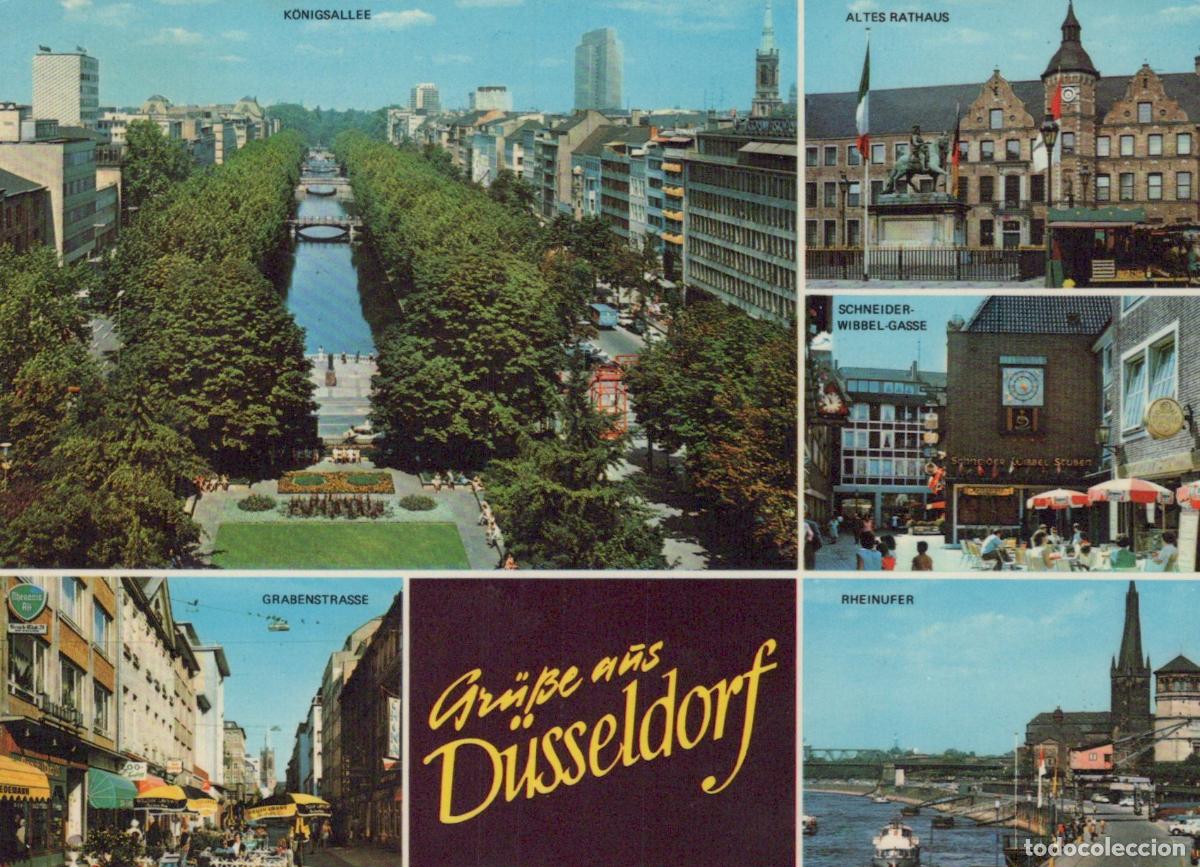 Postkarten: Germany Duesseldorf D&uuml;sseldorf K&ouml;nigsallee Old Town Grabengasse *YBB081